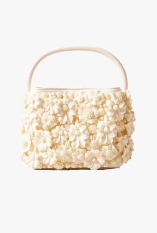 Cult Gaia Solene mini embellished leather tote