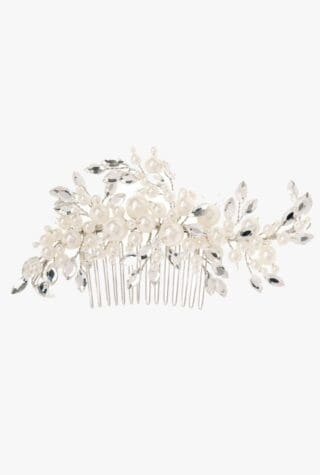 Ivory & Co Catalina pearl and crystal bridal comb