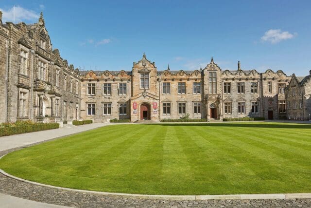 the crown filming locations university of st andrews