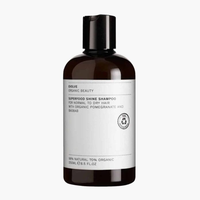 evolve organic shine shampoo