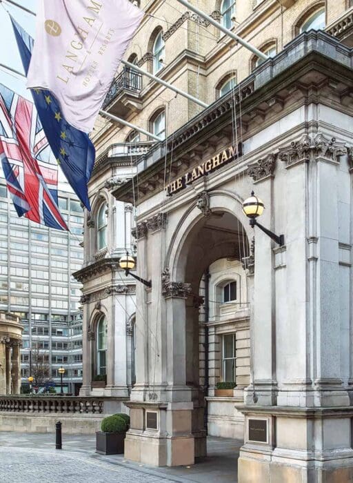 The Langham five star hotels london