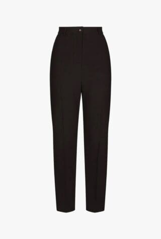 Dolce & Gabbana tuxedo-band tailored trousers wedding guest dress code