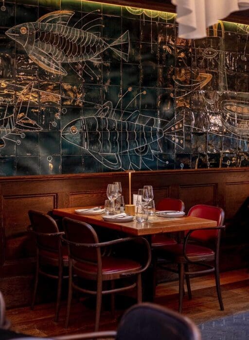 hovarda seafood restaurants london