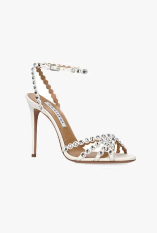 Aquazzura Leather Tequila Sandals 105