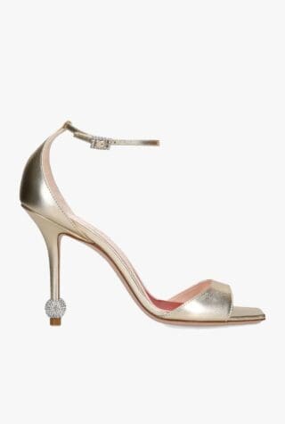 Roger Vivier Leather Marlene Sandals 100