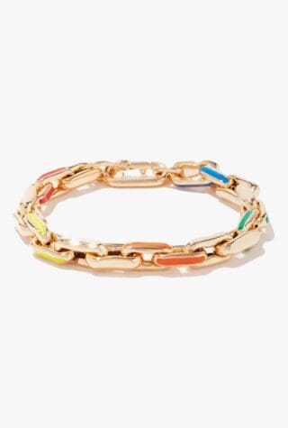 Lauren Rubinski enamel bracelet