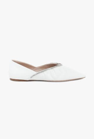 Miu Miu Embellished balllet flats
