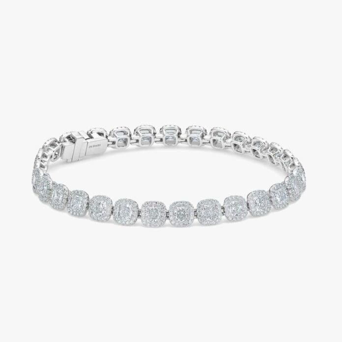 de beers diamond line bracelet