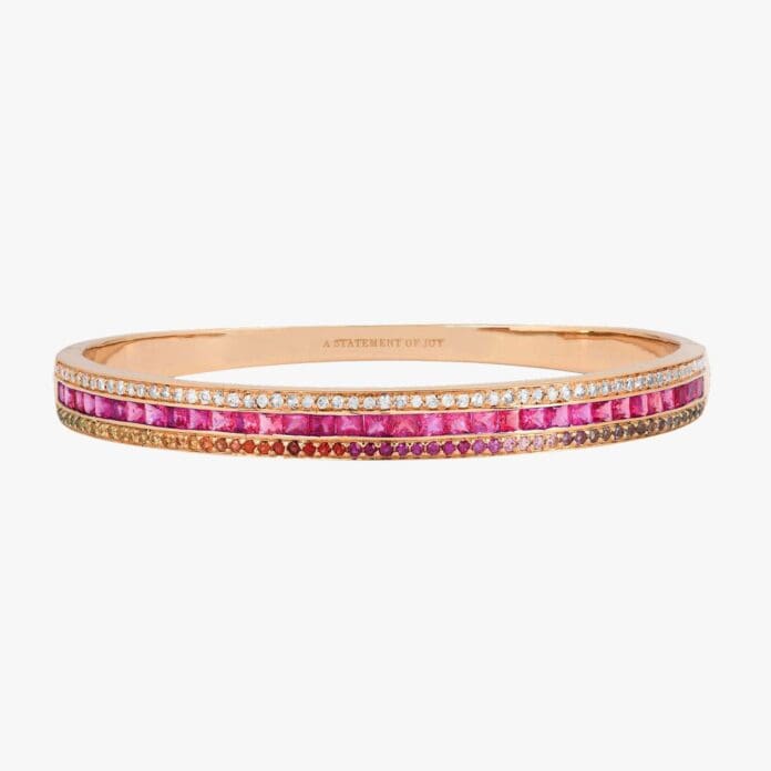 alice van cal radiant union ruby july birthstone bracelet