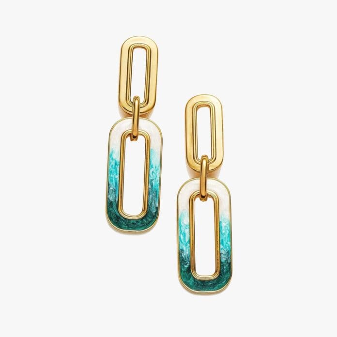 missoma enamel haze earrings