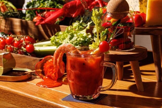 the standard bloody mary brunch