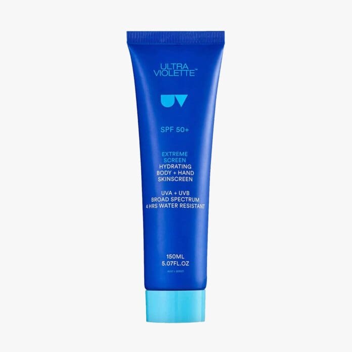 ultra violette extreme screen hydrating skinscreen best sun creams