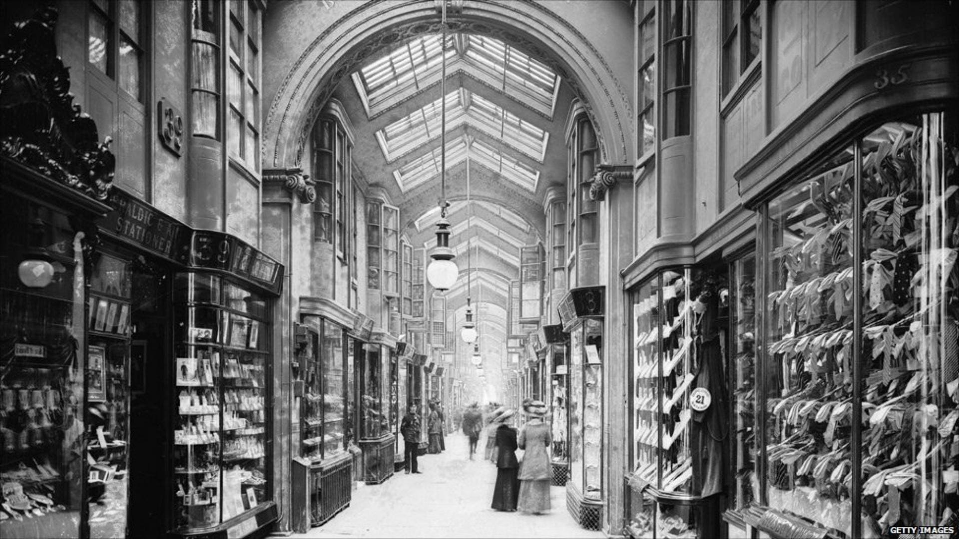 Beneath The Arches Of The Burlington Arcade, Mayfair