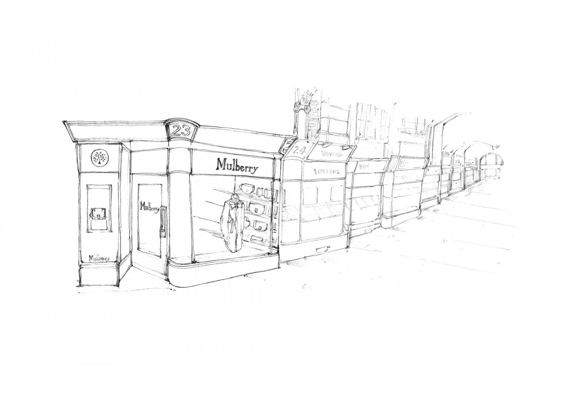 Beneath The Arches Of The Burlington Arcade, Mayfair