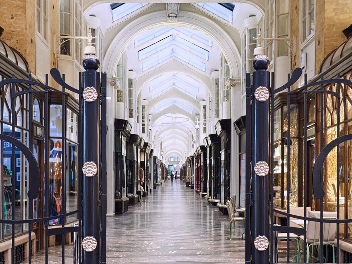 Beneath The Arches Of The Burlington Arcade