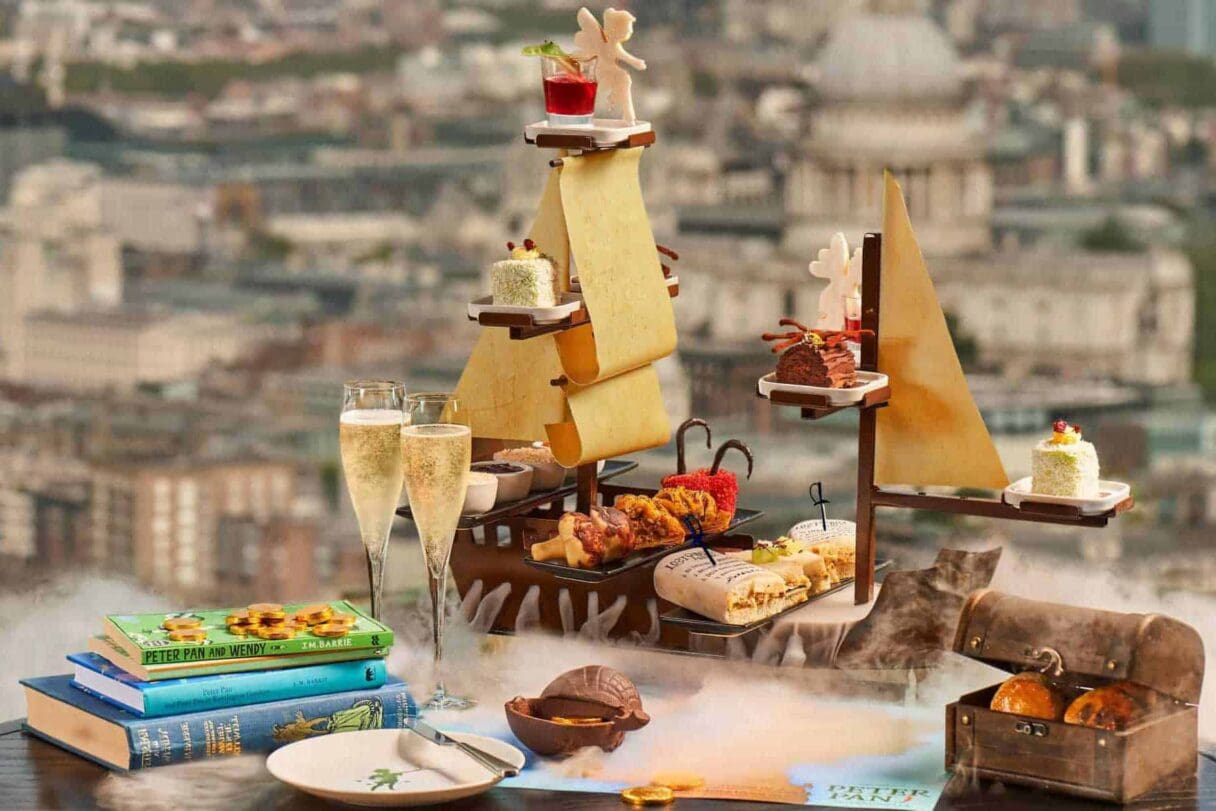 aqua shard peter pan afternoon tea