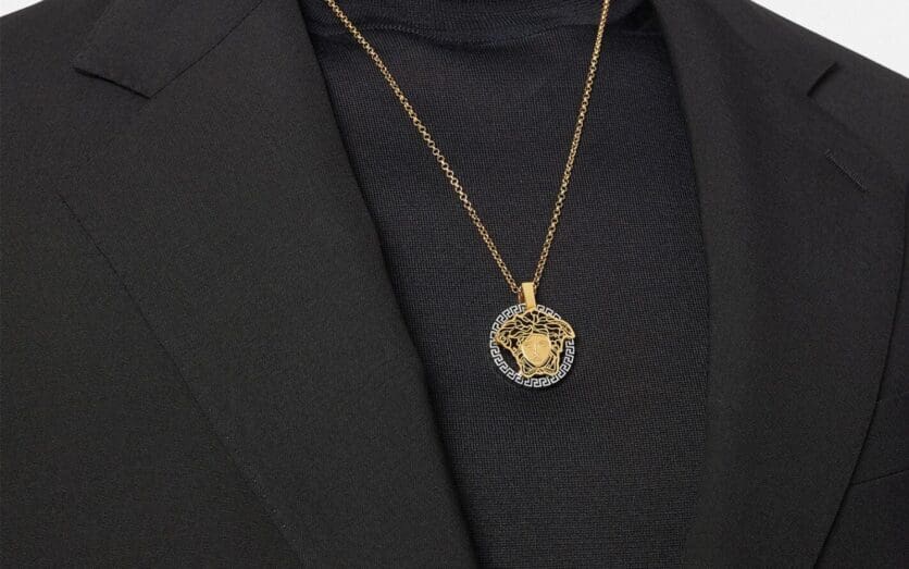 versace men's jewellery