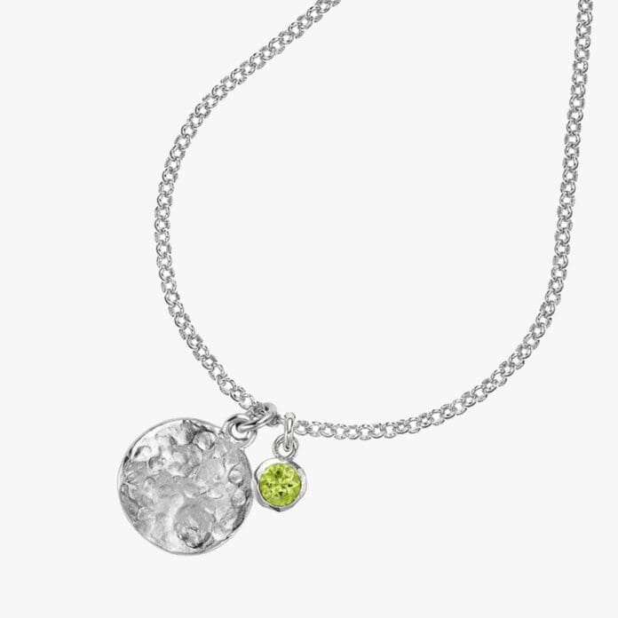 dower & hall peridot pendant
