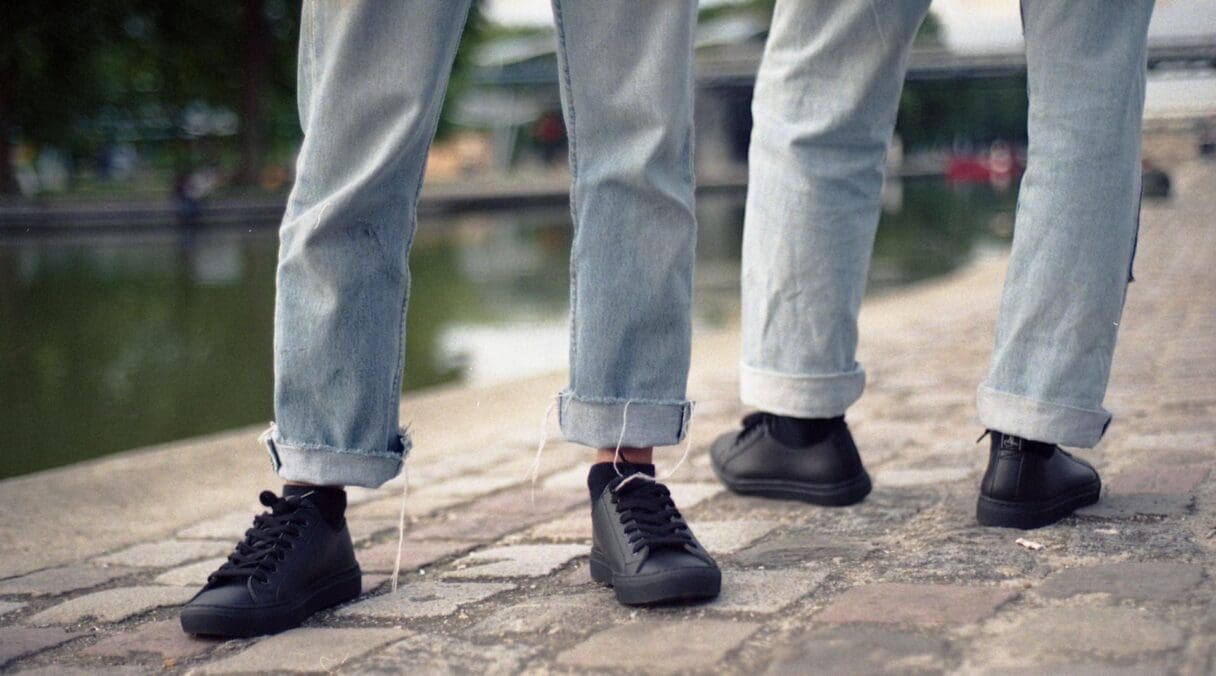 good guys don't wear leather trainers