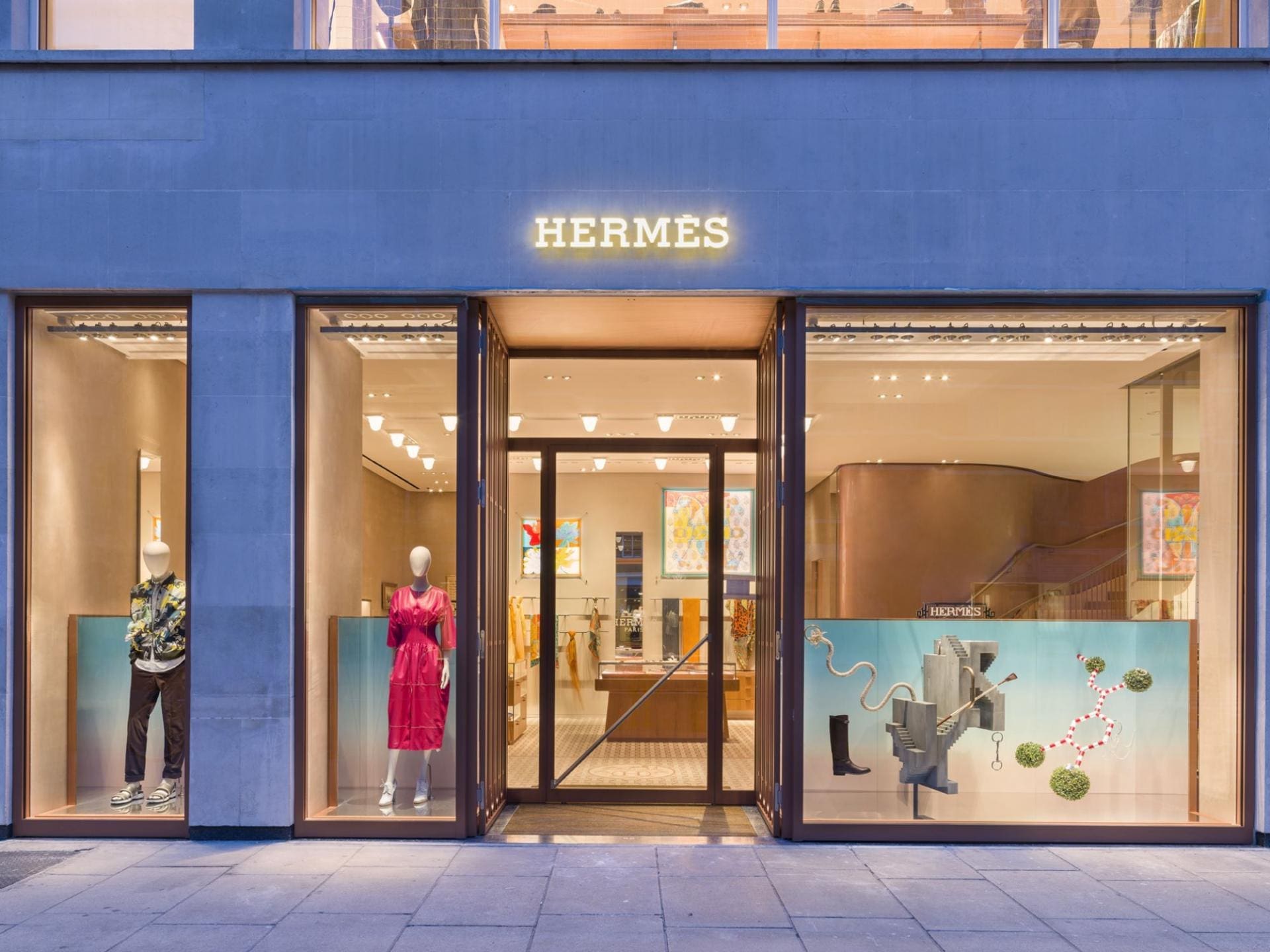 Inside The Impeccable New Home Of Hermès On Sloane Street