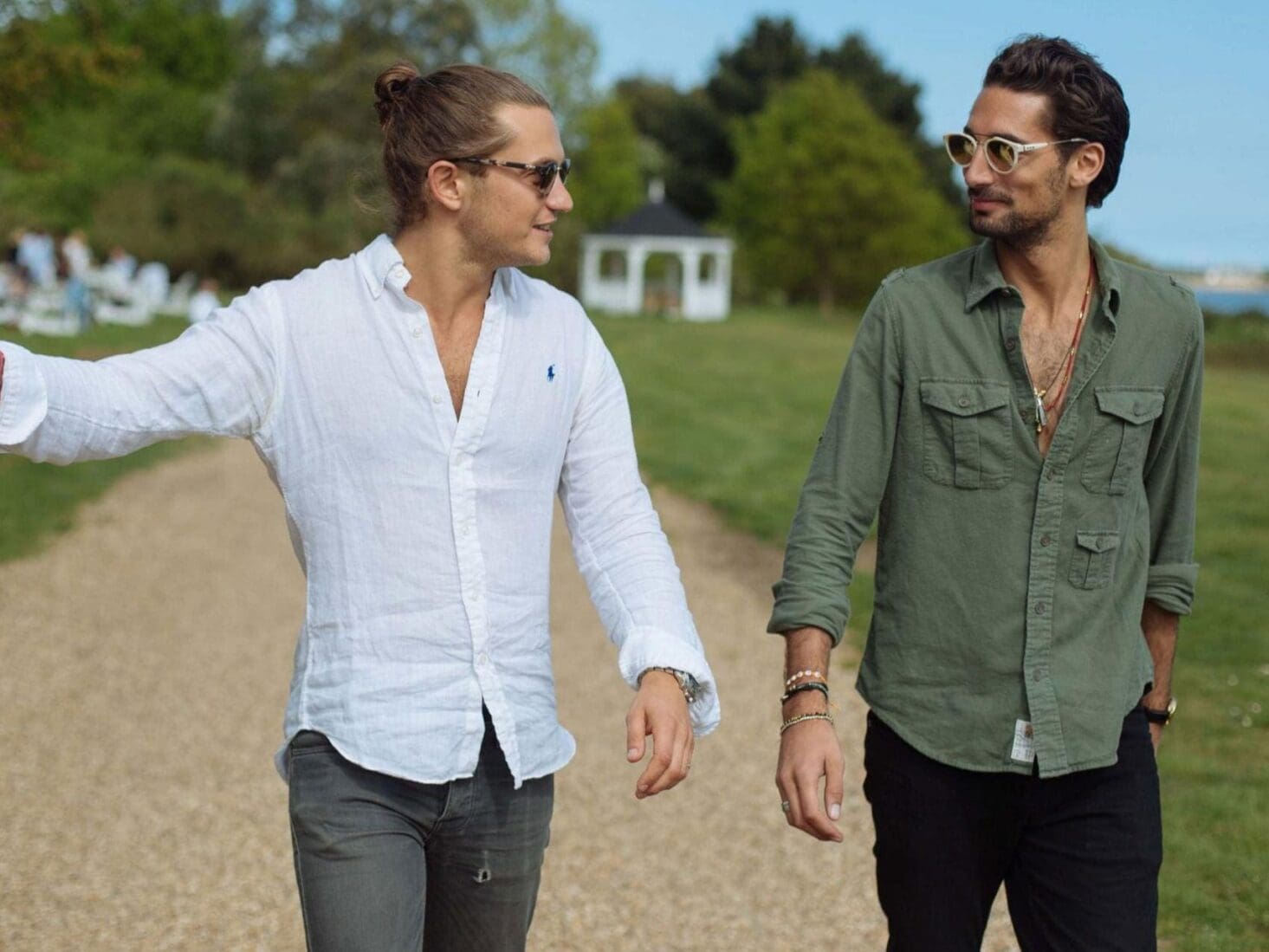 Hugo Taylor and Charlie Morris
