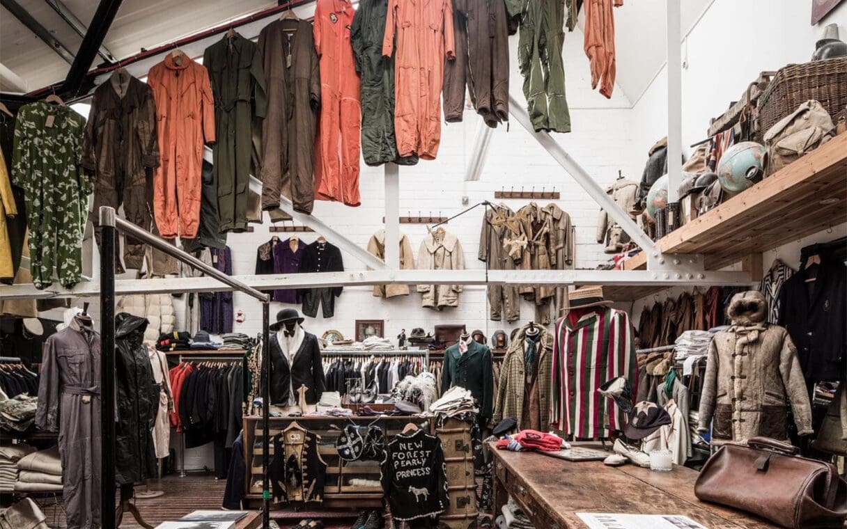 vintage showroom london