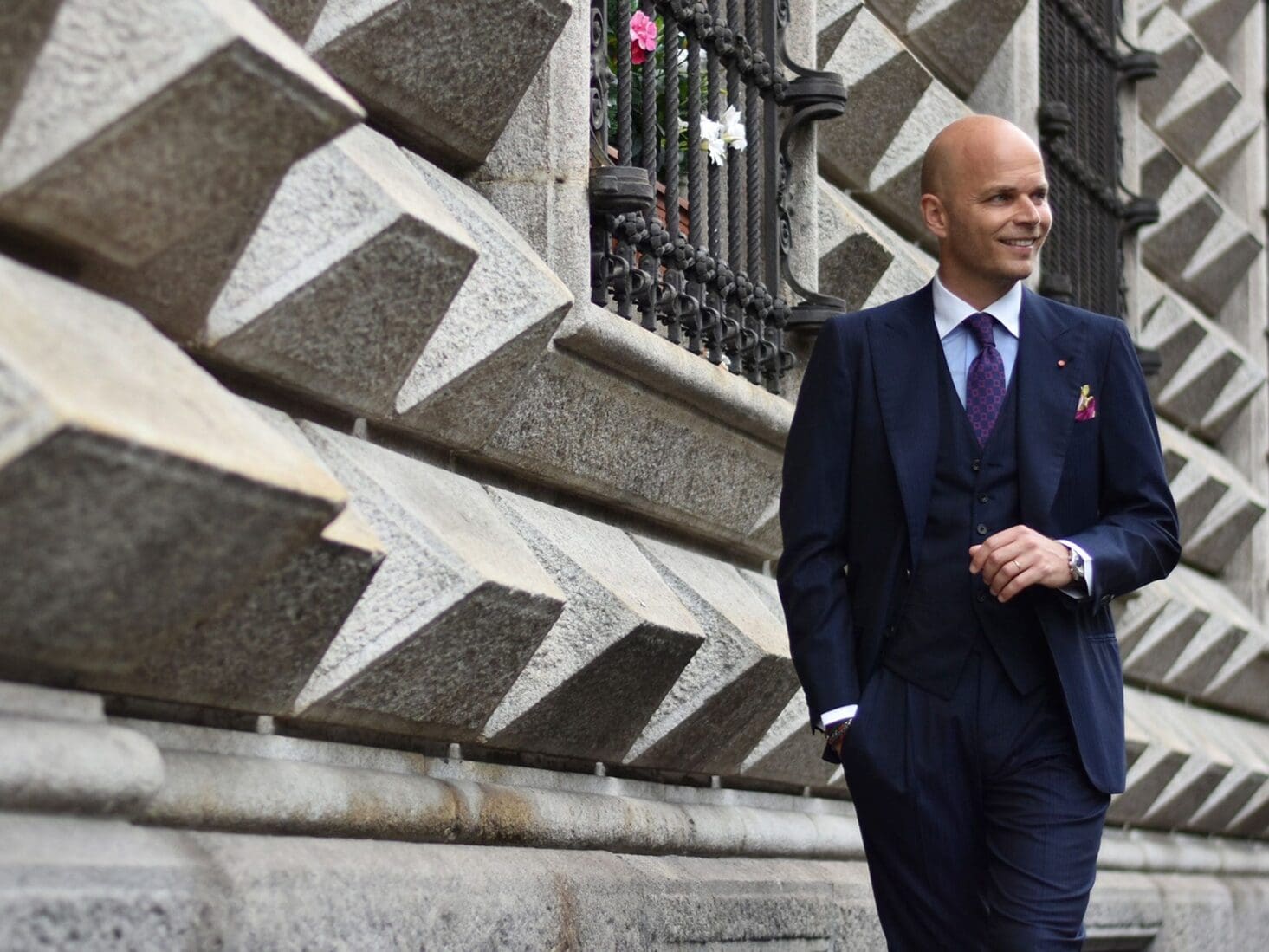 Luca Rubinacci: Man of the cloth
