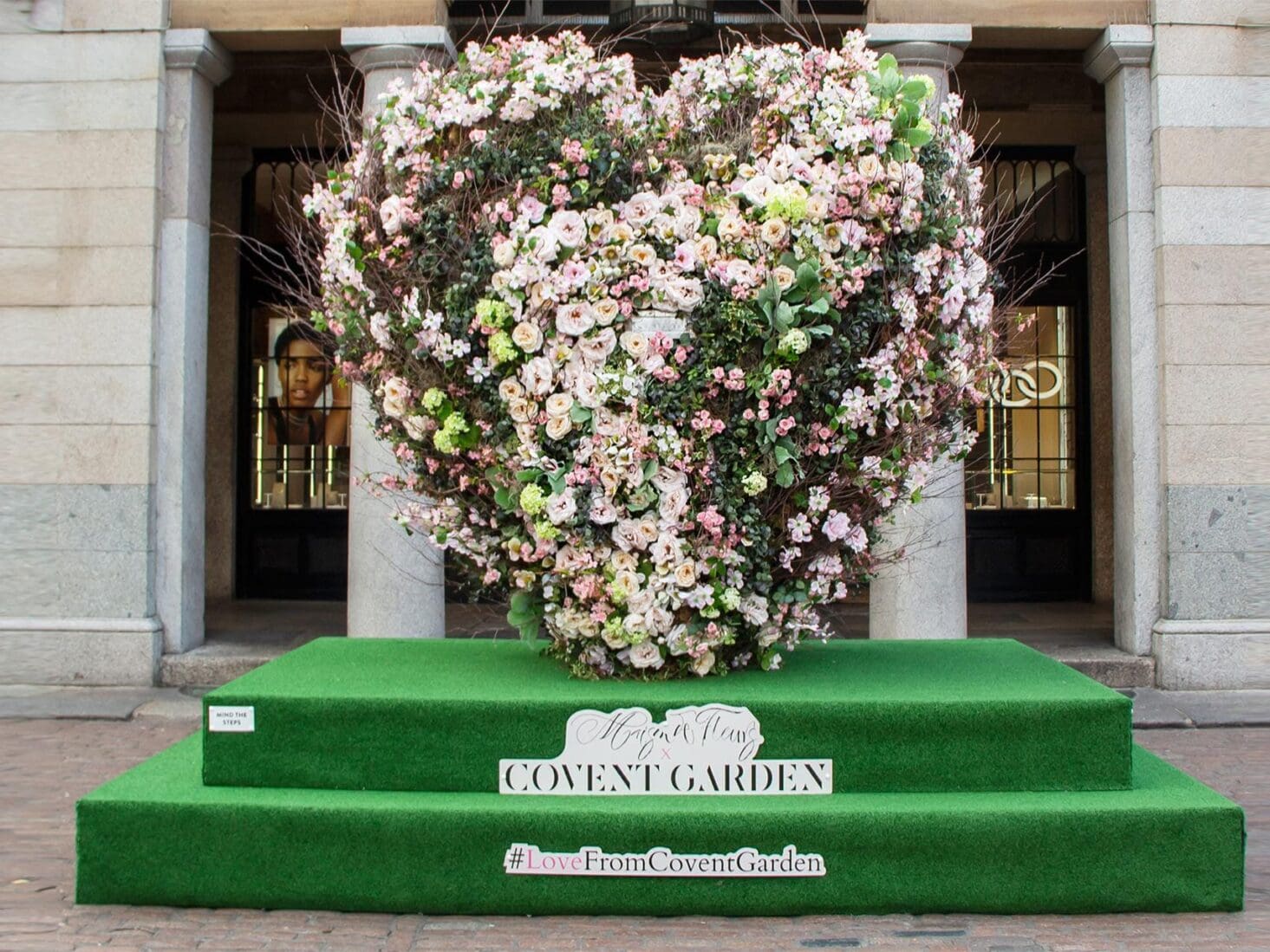 maison de fleurs pop-up