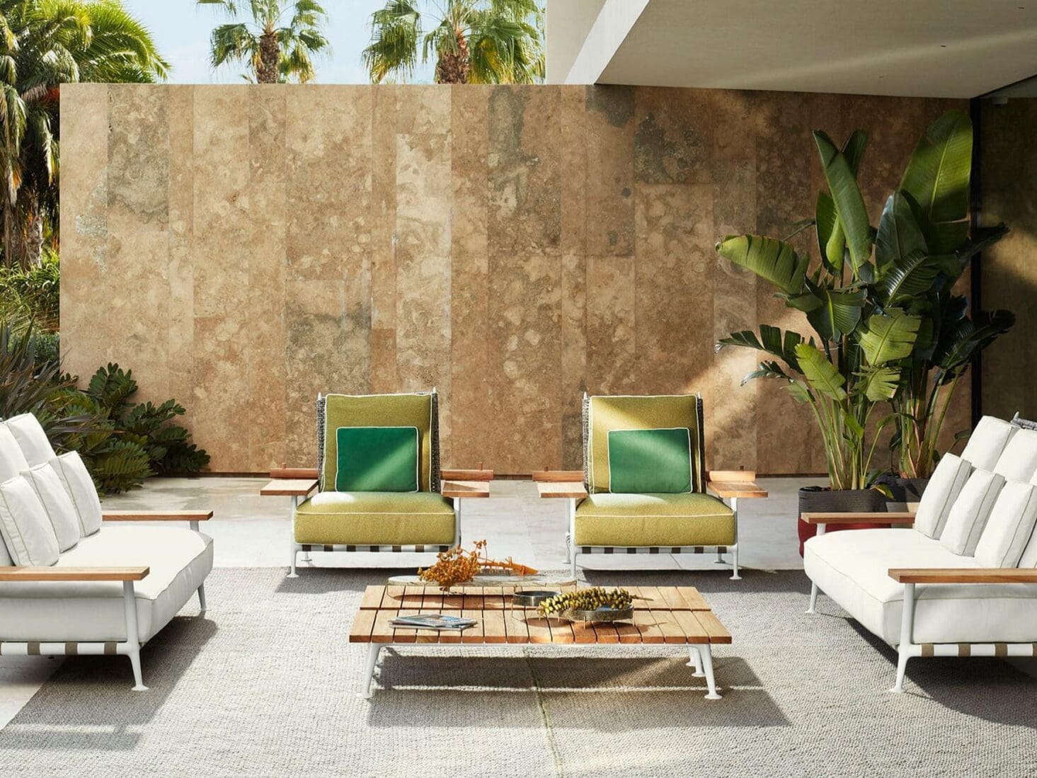 outdoor design for garden and terrace