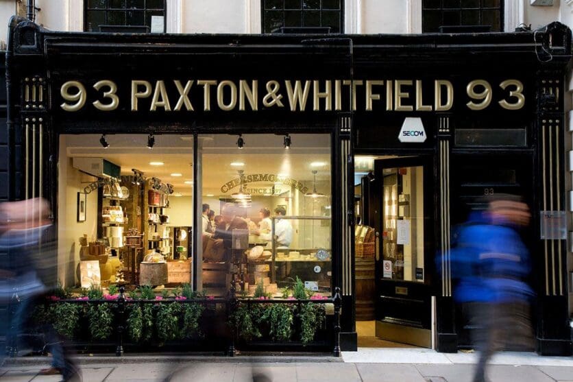 Paxton & Whitfield Jermyn Street