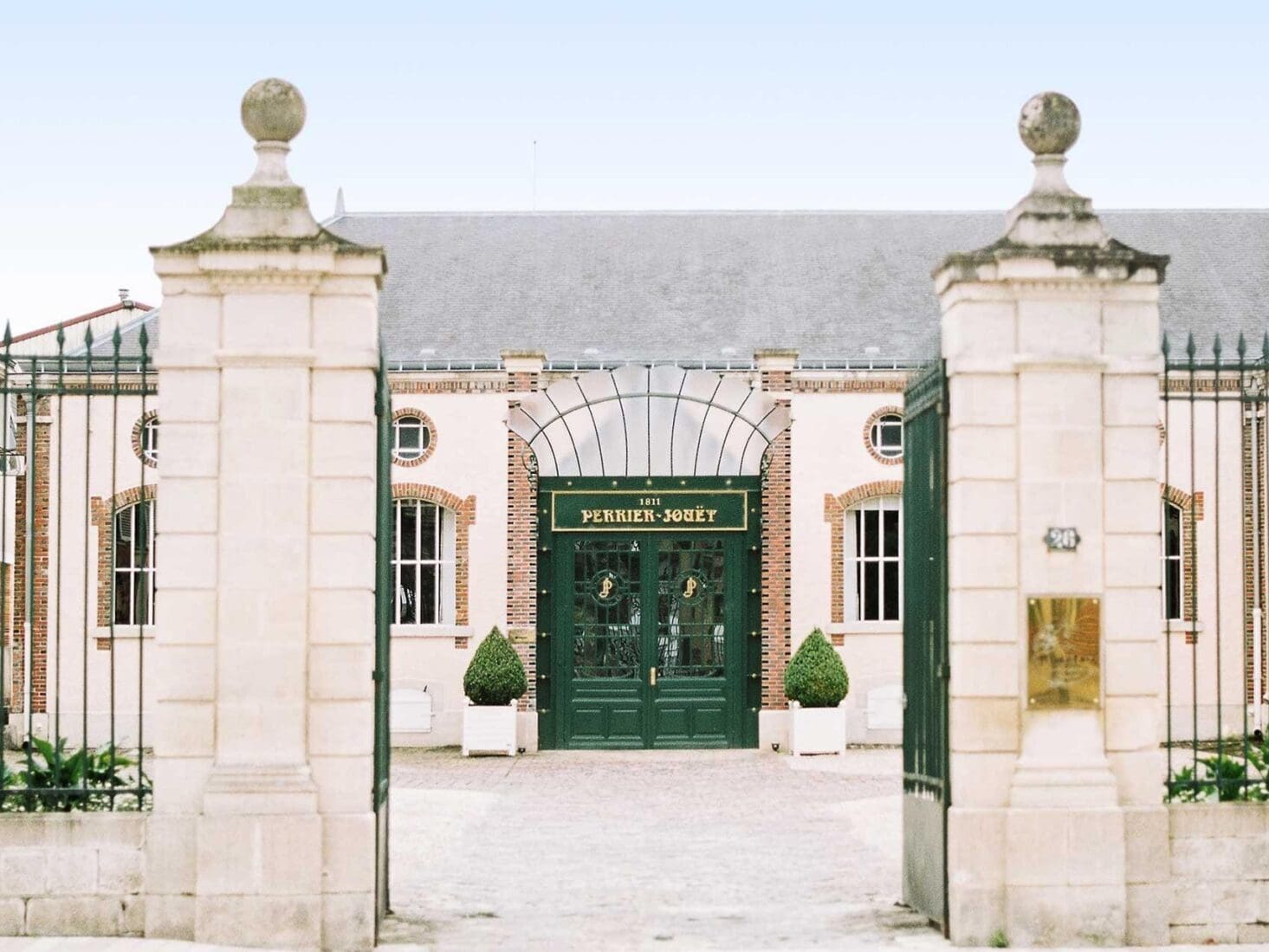 Perrier Jouet champagne cellers