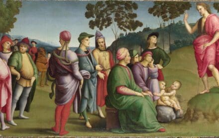 the procession to calvary by raphael