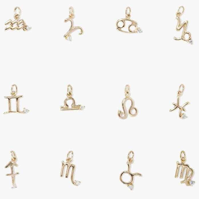 stone and strand zodiac necklaces