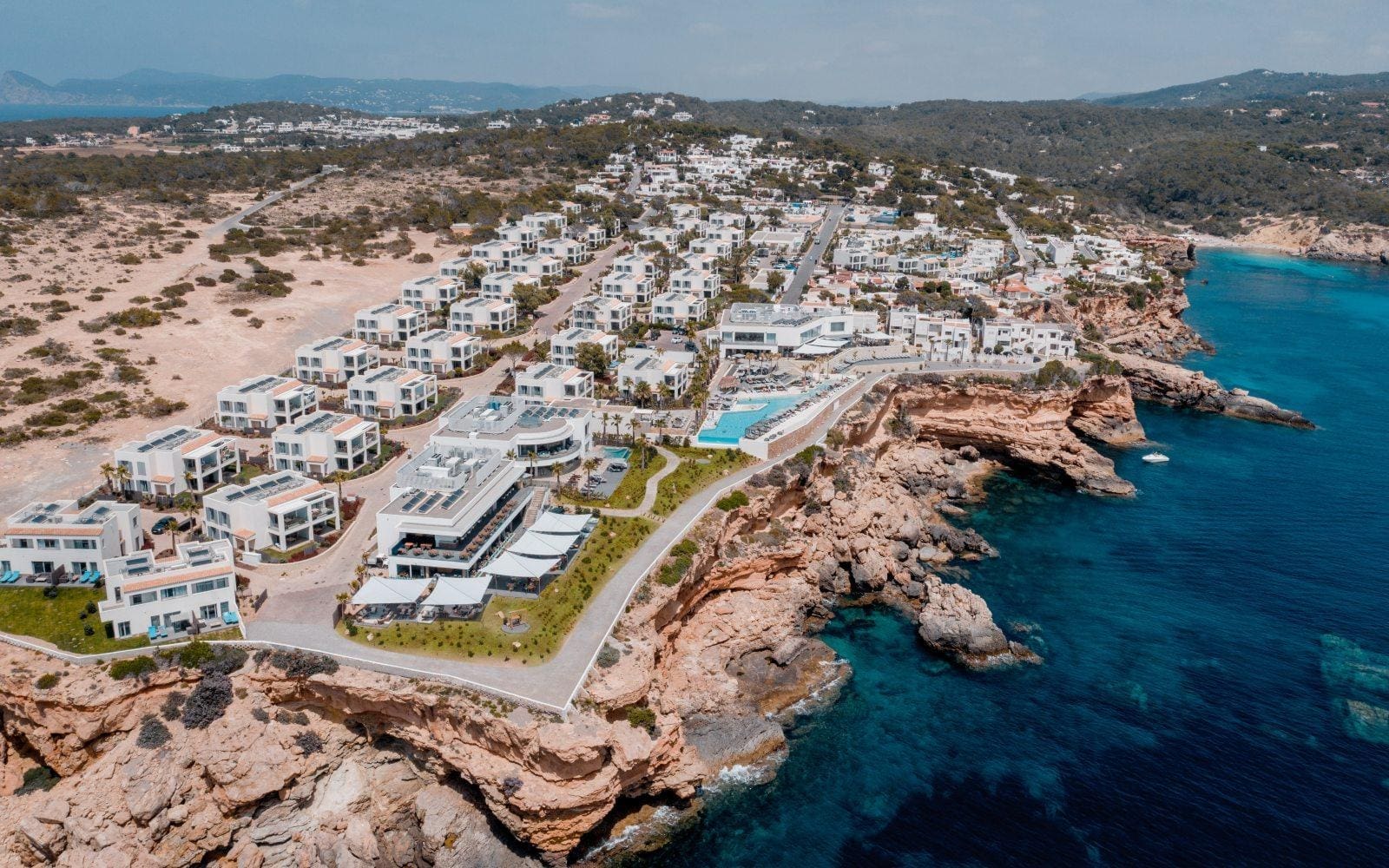 7Pines Resort Ibiza, aerial