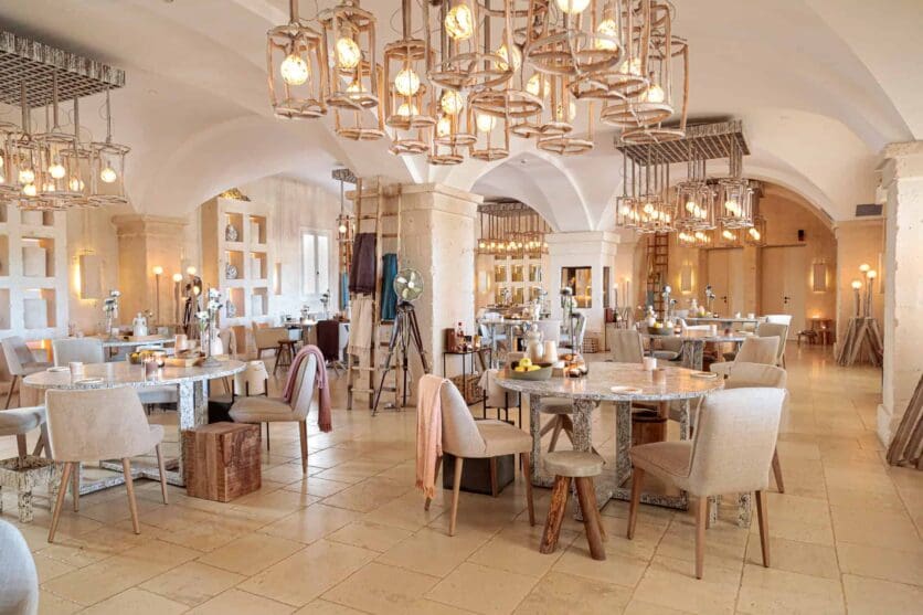 Borgo Egnazia, Puglia, Due Camini ristorante