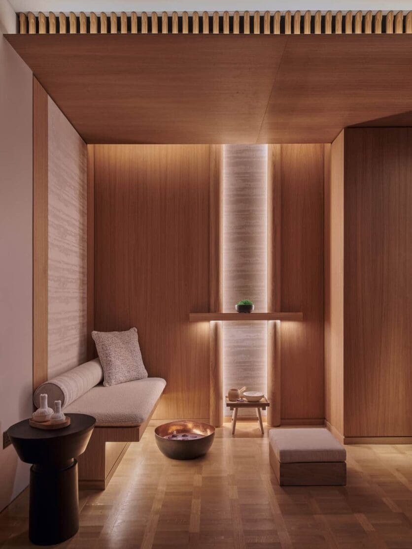 Claridge's Spa ensuite treatment room