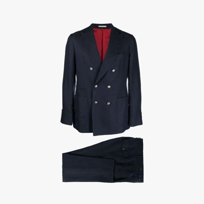 Brunello Cucinelli double-breasted suit