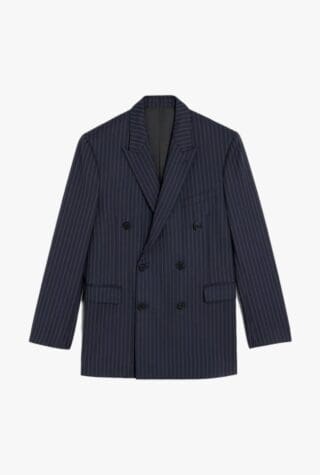 Celine Homme striped suit blazer