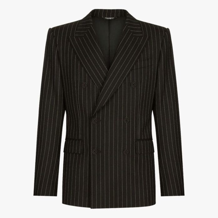 Dolce & Gabbana pinstriped suit