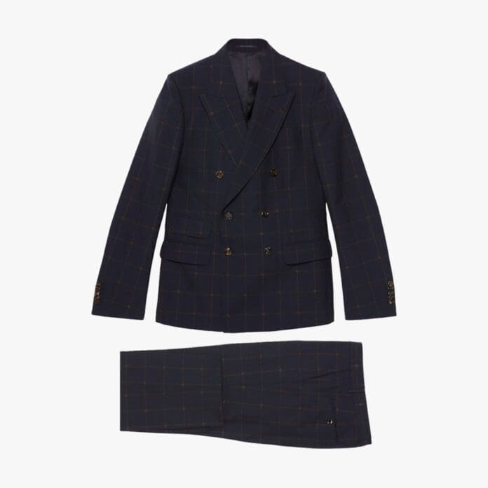 Gucci double-breasted suit