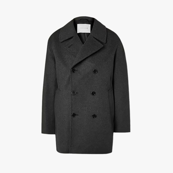 Mackintosh grey pea coat