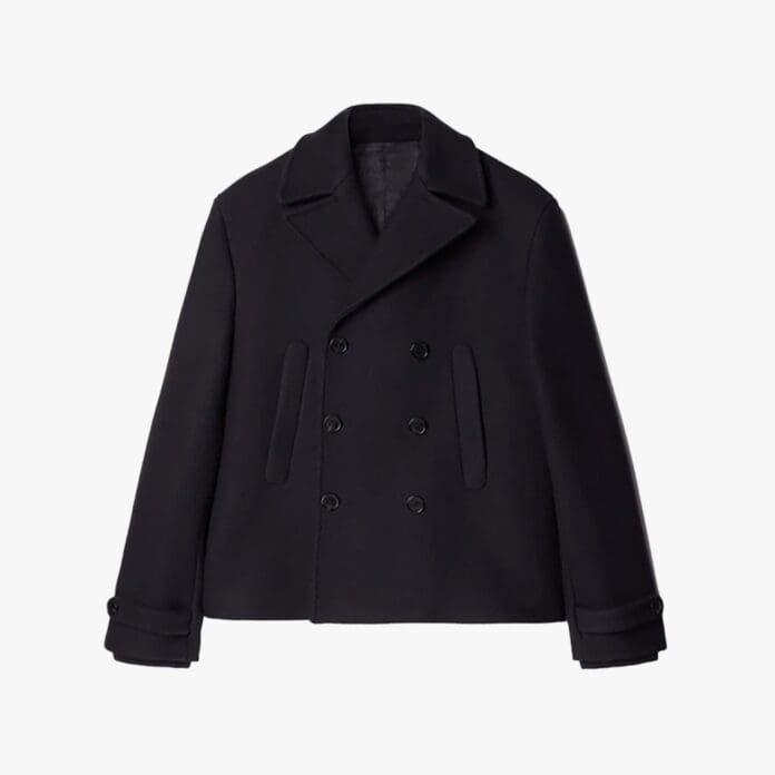 Off-White wool blend coat