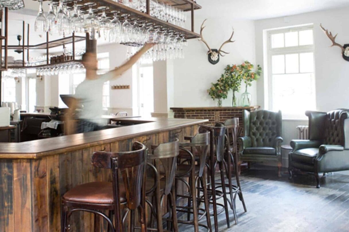 Smokehouse restaurant, Islington - interior