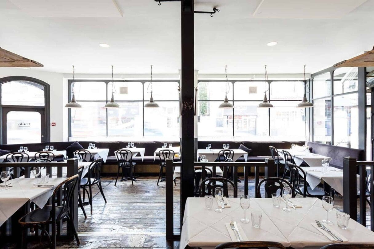 Trullo Islington restaurant interior