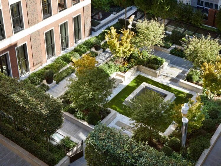 Lancer Square gardens