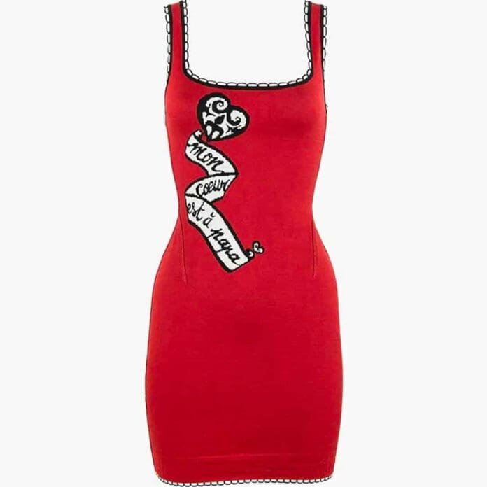 alaia pre-loved dress