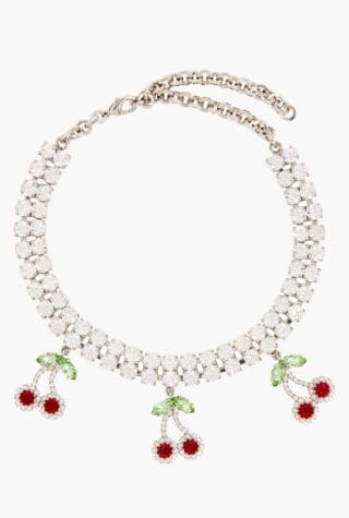 alessandra rich cherry choker