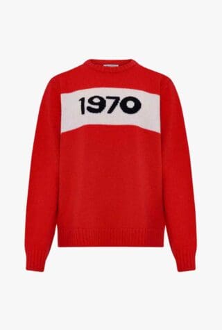 Bella Freud oversized 1970 crew-neck jumper