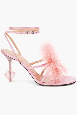 mach and mach pink sandals