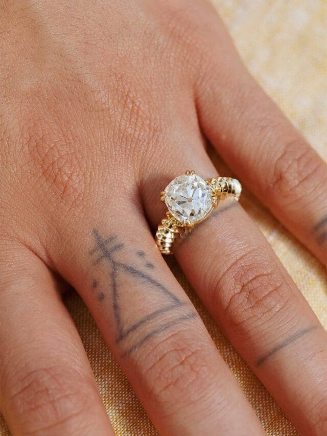 Rachel Boston engagement ring